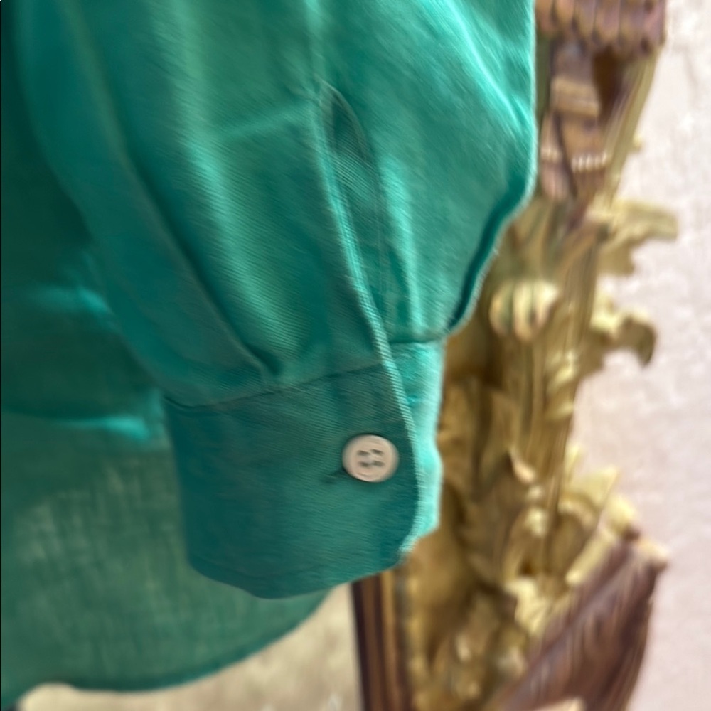 J Jill oversized linen button down - Picture 4 of 4